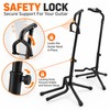 Portable Guitar Stand for Guitar Storage – Collapsible Tripod with