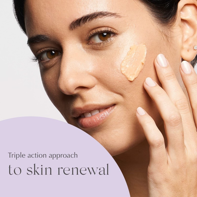 EXUVIANCE Triple Microdermabrasion Face Polish with Glycolic Acid, Papaya Enzyme