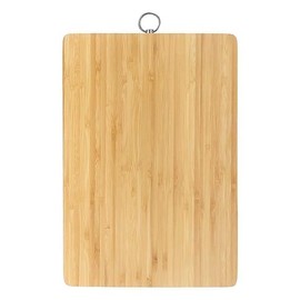 Chopping Board Wooden Cutting Board Bamboo Wood Organic Non-Slip Kitchen Blog Cutting Board Thick Chopping Panel for Carving Meat Cutting Vegetables Cheeses and Bread (20 * 30 * 1,3)