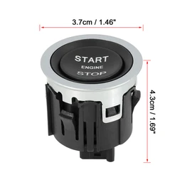Car Engine Start Stop Switch Keyless Ignition Button LR094038 Fit for Land Rover Range Rover 2013-2018