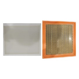 HYFTJYZ 7C3Z-9601-A Engine Filter and FL3Z19N619A Cabin Air Filter Set Replacement for Ford F150 2015-2023, Replacement for Ford Expedition 2018-2024, Ford Lobo 2016-2022, Lincoln Navigator 2018-2024