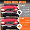 ABS Front License Plate Holder Compatible with 2001-2005 Ford Ranger,