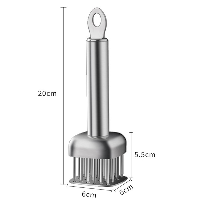 304 Stainless Steel Meat Tenderizer for Steak, Pork Chop, Pork