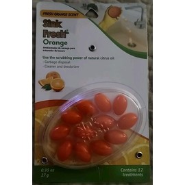 Brite Concepts Sink Fresh Orange Garbage Disposal Cleaner Deodorizer 12 Treatments
