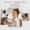 4Pcs Fabric Wrapped Hair Claw Clips for Women, Large Non-Slip