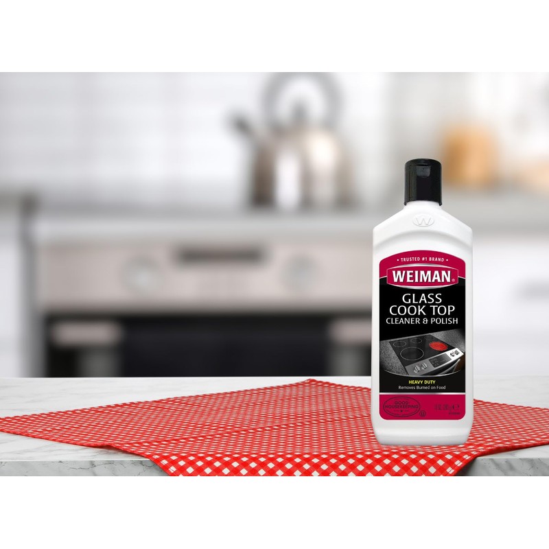 Weiman Ceramic and Glass Cooktop Cleaner and Polish - 20