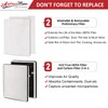 H13 True HEPA Replacement Filter for Levoit Vital 100 Air