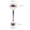 Natural Jade Roller Massage Amethyst Facial Massage Anti Wrinkle Anti