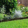 GARDENA 530-20 Flowerbed Edging Fence, Brown, 3.5 inches (9 cm)