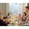 10 Inch Yellow Taper Candles for Summer Parties, 10 Packs