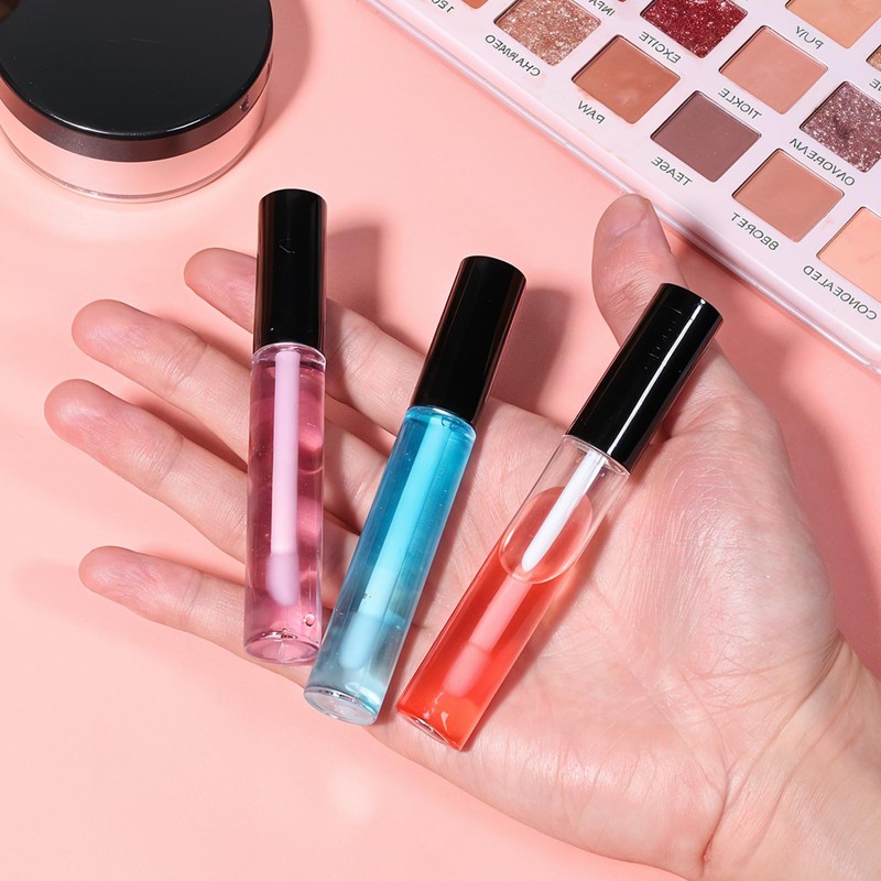 50 Pack 10 ml Empty Lip Gloss Tube Containers, Refillable