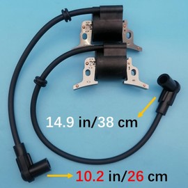 Tuzliufi Ignition Coil for Generac 0K63030SRV 0C3052 0E7743 0G3224A 0G3224ASRV 0G3224B 0G3224BSRV GP15000 GP1500 GP1750 Centurian Portable Generator GT990 GT992 V-Twin 760 Engine Chopper LT2700 Z1039