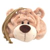 NICI Bear 3090465 Figure Face Pouch, Germany, Plush, Gift, Face