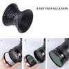 Step Up/Down Lens Filter Ring Adapter Set 37-82 mm for