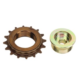 Bike Freewheel Left Drive Freewheel Adapter Kit Long Service Life for MY1016Z MY1016 MY1018 MY1020 (16T Sprocket)