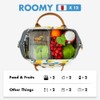Lekesky Women's Cooler Bag, Insulated Lunch Bag, Leak-Proof Wide Open