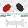 BEASAFY Pack of 4 Bed Spacers Wall, 40-115 mm Adjustable