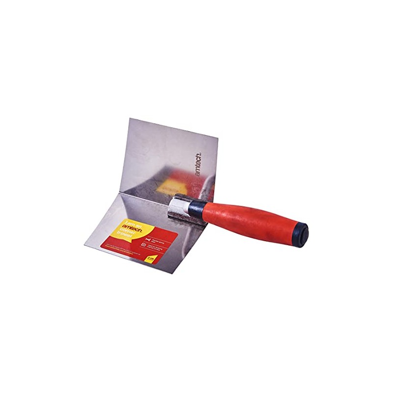 Amtech G1665 Corner Trowel with Soft Grip