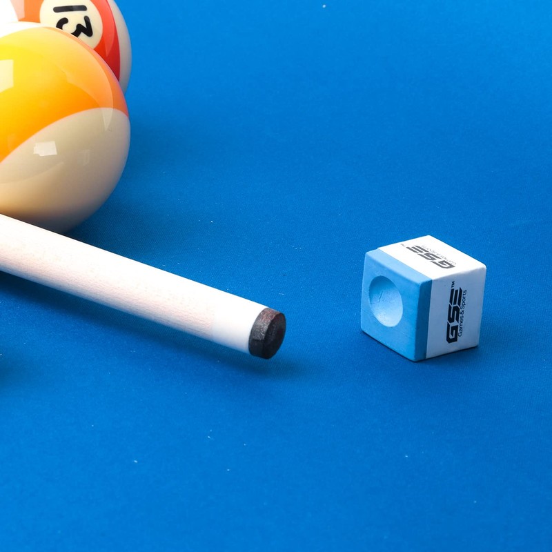 GSE Games & Sports Expert 12-Pack Billiard/Pool Cue Chalks, Billiard