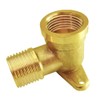 Joywayus Brass 1/2" Female x 1/2" Male 90 Degree Elbow
