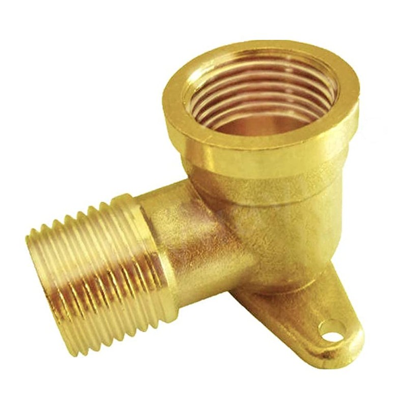 Joywayus Brass 1/2" Female x 1/2" Male 90 Degree Elbow