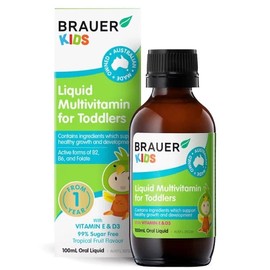 Brauer Buy Brauer Baby and Kids Liquid Multivitamin for Toddlers 100ml Online