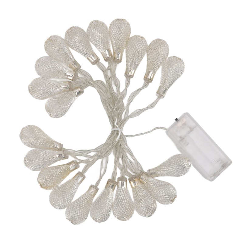 LED Ball String Light 20 Lamp Beads Waterproof Hollow Out