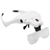 Headband Magnifier Hands Free 1X 1.5X 2X 2.5X 3 .5X