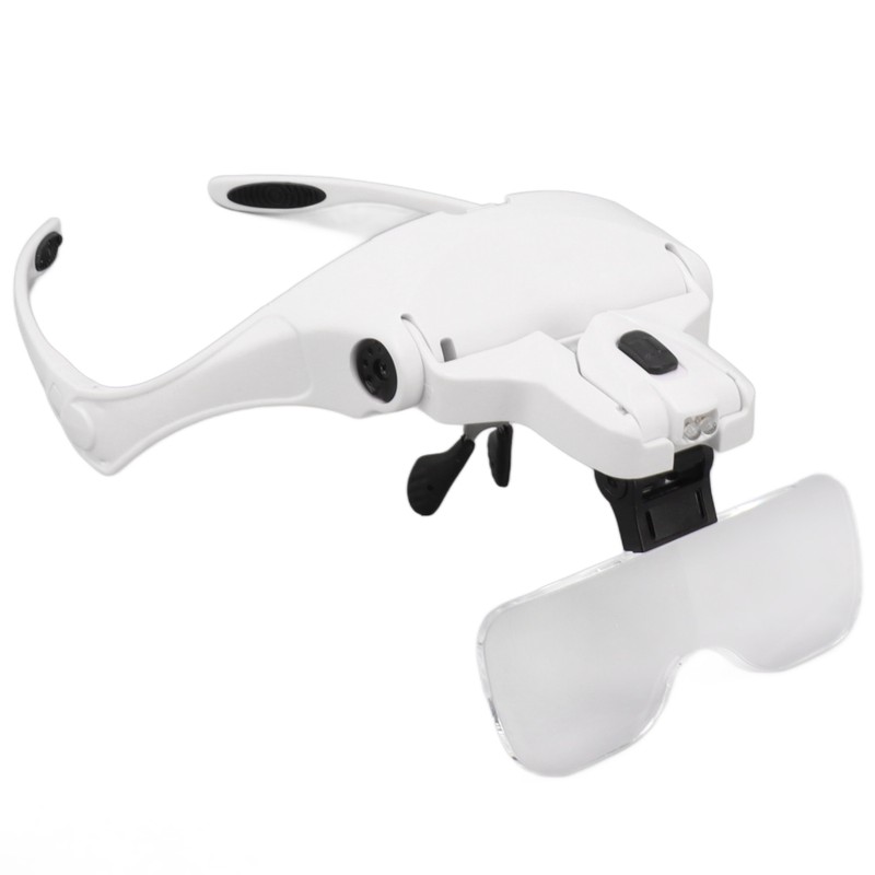 Headband Magnifier Hands Free 1X 1.5X 2X 2.5X 3 .5X