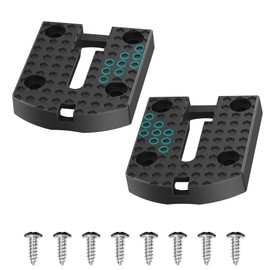 2" 2 Pack Kayak Track Textured Grip Surface Multi-Size Kayak Low Profile Track Kayak Gear Track Mount Accessories Easy Installation Kayak Rail Track for Holding Fishing Rod Cup Holder Paddle Gopro