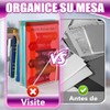 Carpeta de Plástico, A4 Sobres Folder Transparentes Plastico con Botón