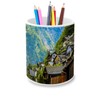 Fabulous Ceramic Pen Pot - Chalets in the Mountain Covered