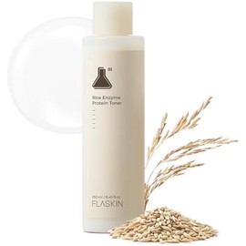 Milky Toner | Rice Enzyme Protein Toner | Skin Barrier Support, Hydration, Glow, Brightening | Oat and Rice Extract, Ceramide, Niacinamide | Dry, Flaky Skin | Korean Skincare | 8.5 fl.oz.