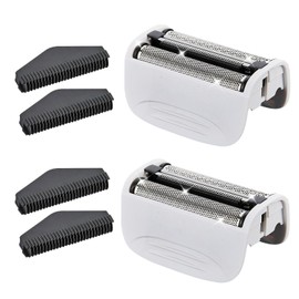 2PCS Shaver Replacement Blades Compatible with Remington Shaver Foil SPF-PF Head and Cutter Assembly for Remington PF7580,PF7400,PF7500,and PF7600 Foil Shavers,White