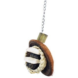 Coco Cuttle - Interactive Natural Calcium Supplement Chew Toy - Sugar Gliders, Chinchillas, Squirrels, Prairie Dogs, Degus, Opossums, Parrots, Birds, Rats, Rabbits, Hamsters, Guinea Pigs