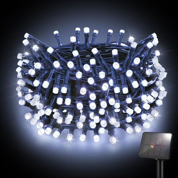 FFZZKJ Solar Fairy Lights Outdoor Garden Lights Waterproof 120LED 12M/39.3Ft