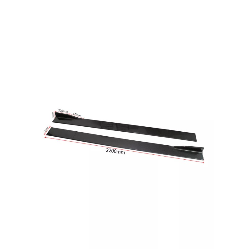 dtangor Fits 15-20 Dodge Charger RT SRT SXT Side Skirts