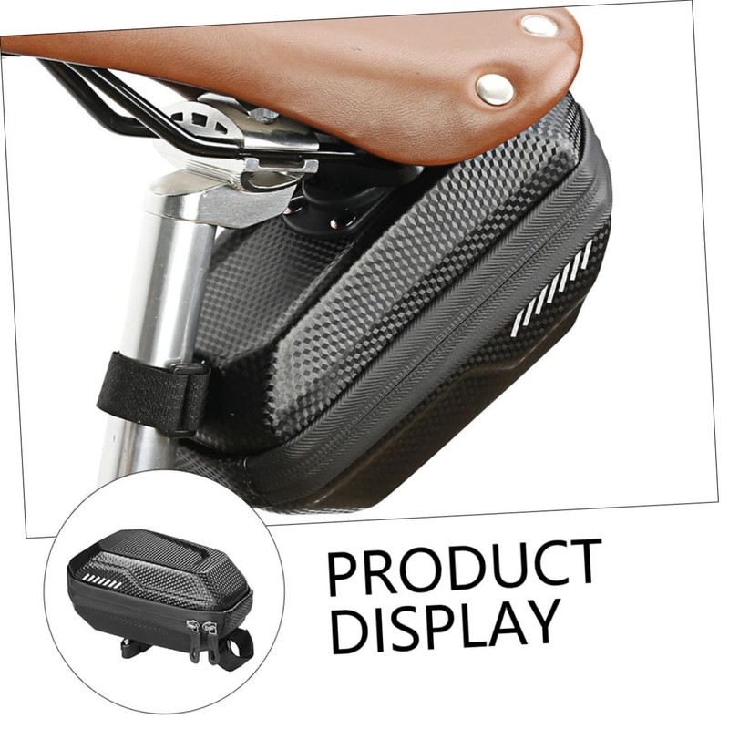BIUDECO Large Capacity Bike Saddle Bag Backseat Bag Durable Material