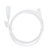 LogiLink CP132 Stromkabel Verlängerung, 2m weiß