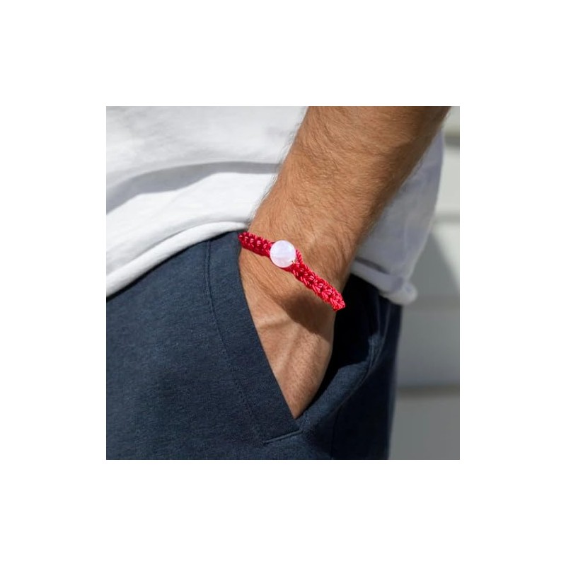 Pulsera y Tobillera de Protección con Cobre y Cuarzo Rosa,