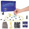 Magnet Game with 32 Stones, Magnetic Chess Game with String,