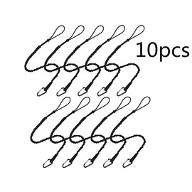 BESNIN Tool Lanyard 30 Ib Weight Limit 10pcs Safety Lanyard Adjustable Loop End for Working Tools