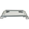 Graham-Field Lumex Folding Walker Tray with Cup Holders Easy Install