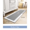 MontVoo-Bath Mat Rug Runner Long Bathroom Mat Rug Non Slip