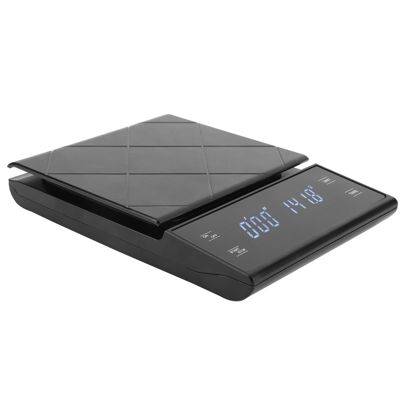Electronic Coffee Scale Digital Kitchen Baking Scales with Timer LCD