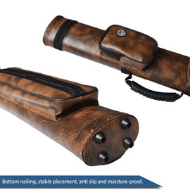 TalveX 2x2 Hard cue case Square Pool Cue Billiard Stick Carrying Case