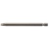 Draper 64351 6.5mm 1/4" Hex Plain Slot Insert Bit 100mm