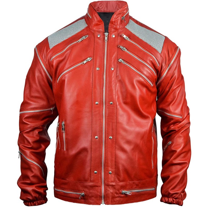 DIZLLER (100% Real Leather) Beat-It Jacket song - A++ Quality