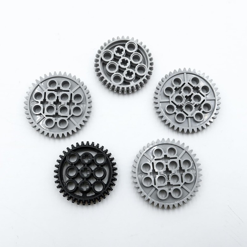 CENPEK Technic Ersatzteile, 116-teiliges Technic Zahnrad-Kettenglied-Verbindungsstück-Baustein-Set, Ersatzteile Mechanischer Zahnrad-Achsstift, gemischte