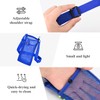 3Pcs Water Bottle Holder with Strap, Mesh Water Bottle Bag